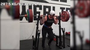 LOTW (June 2020) - Ashton Rouska Squats 800 lbs, 198 lbs Lifter Reps 578 lbs On Bench