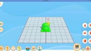 Урок по 3D моделированию в программном обеспечении "LigroGame" по теме "Лягушонок"