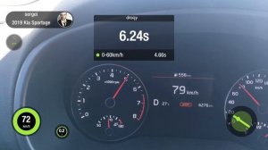 Новый Киа Спортедж 2.4 л. Разгон до 100 км/ч. Ожидал лучшего!
