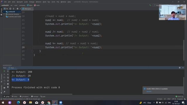 Жава сабагы 4 Java Operators (Java операторлору, Операторы Java)