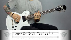 Как играть Avenged Sevenfold - Natural Born Killer (Табы + Минус) | Riff Machine