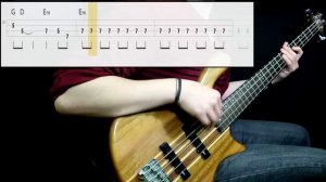 Black Sabbath - Paranoid (Bass Cover) (Play Along Tabs In Video)