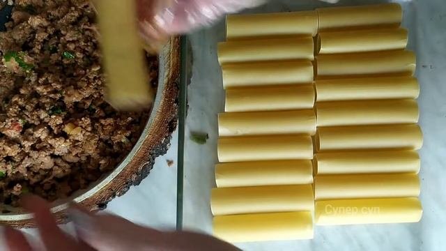 КАК ПРИГОТОВИТЬ КАННЕЛЛОНИ? #КАННЕЛЛОНИ С ФАРШЕМ В ДУХОВКЕ.