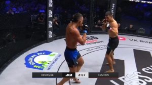 Андрей Кошкин ACA165 Lincoln Henrique #MMA #удушающий #кошкин #Henrique