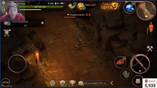 Fire mountain adventure | Stormfall saga of survival смотреть онлайн