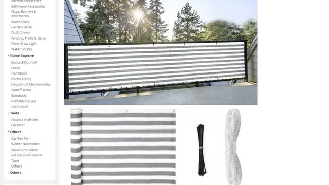 Садовый Забор садовый балкон солнцезащитный козырек парус тент нав смотреть онлайн