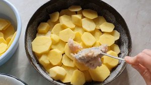 Картофельная запеканка с мясом. Рецепт картофельной запеканки с мясом \ Potato casserole with meat