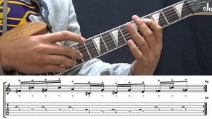 Death-Spiritual Healing Intro Guitar Lesson with On Screen Tabs