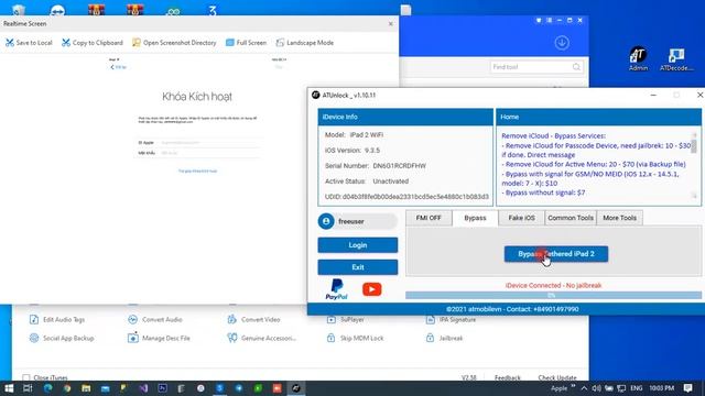 Bypass iPad 2 trên Windows смотреть онлайн