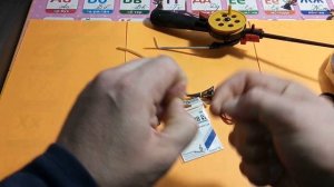 СНАСТЬ ДЛЯ ЛОВЛИ ФОРЕЛИ ЗИМОЙ СО ЛЬДА В ДВУХ ГОРИЗОНТАХ!