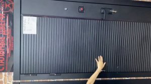 Входная дверь PIANO чёрного цвета Лабиринт по акции