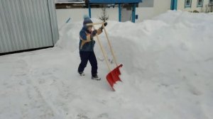 Скрепер-лопата своими руками в работе.Творческий проект второклассника.