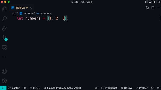 The Ultimate TypeScript Course, fundamentals: Arrays