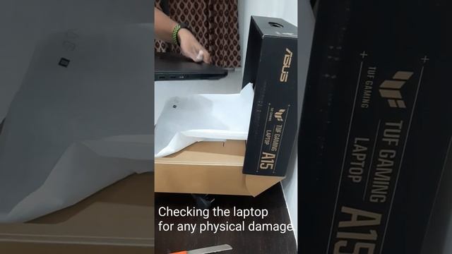 ASUS TUF Gaming A15 (2021) 15.6-inch FHD 144Hz, AMD Ryzen 7 4800H, RTX 3050 Unboxing and inspection смотреть онлайн