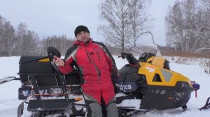Снегоход Stels Viking600 - 2-й сезон. Позитивно от души!