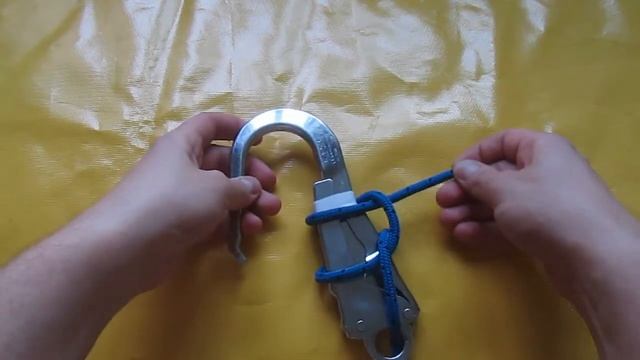 Морские узлы по Скрягину №120  Штыковой узел  #УзлыДляРыболовныхСнастей