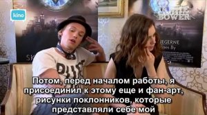 Интервью Лили Коллинз и Джейми Кэмпбелл Бауэра