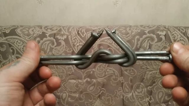 Обзор Амура из 4 гвоздей 200/6 мм. смотреть онлайн