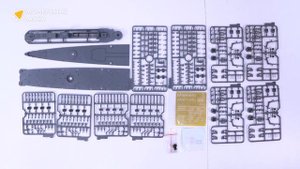 Распаковка сборной модели USS Des Moines CA-134 от производителя Very Fire.