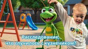 Влог детской прогулки на площадке с папой.Папа один гуляет с тремя детьми.Похоронили кузнечика?