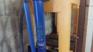 Пресс в гараж своими руками, 10 тонн.