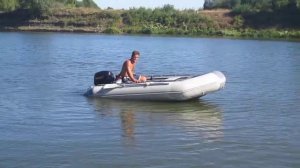 лодка баджер cl 3.40 и ямабиси 15 -4т