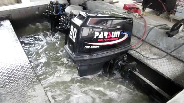Parsun outboard 90hp.mp4 смотреть онлайн