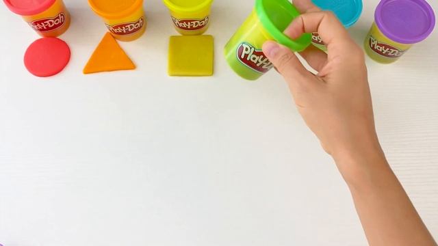 Пластилин для малышей | Учим Цвета и Формы с Play Doh для детей смотреть онлайн