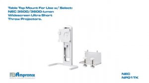 NEC NP01TK Table Mount Sales | Service | Repair | Exchange | Replacement