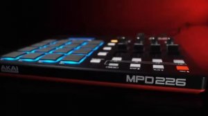 Akai Professional MPD226 | MIDI Drum Pad Controller with Software Download Package
