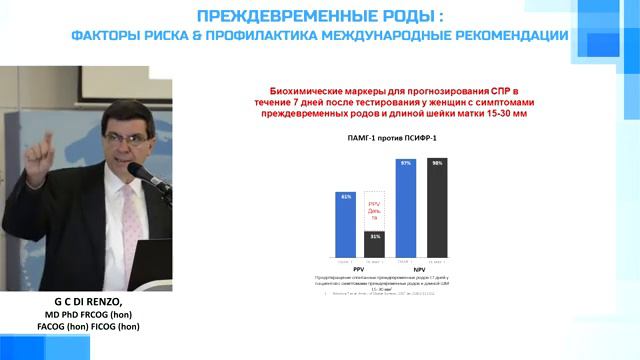 Преждевременные роды проф Джан Карло Ди Ренцо смотреть онлайн