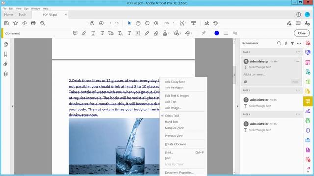 How to remove strikethrough in pdf form in Adobe Acrobat Pro DC 2022 смотреть онлайн