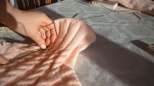 Как связать воротник у свитера "Зефир"