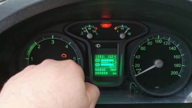 Как сбросить ключ на Газон Некст и Газель Некст  (меж сервисного интервала)!