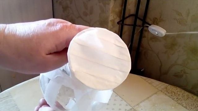 декор стеклянной вазы