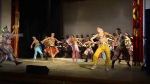 ДОФ. Ансамбль песни и пляски Черноморского флота "Половецкие пляски"