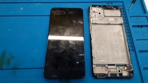 Самсунг А23 5G замена экрана с корпусом  / Samsung A23 5G screen replacement / Samsung A23 5g LCD