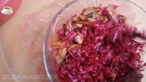САЛАТ ОВОЩНОЙ С МЯСОМ свекла морковь капуста и мясо