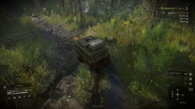 SnowRunner .Гайд по Расположение машин квеста Потерянный в глуши смотреть онлайн