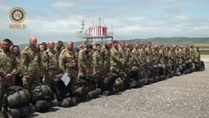 Очередной добровольцев выехали