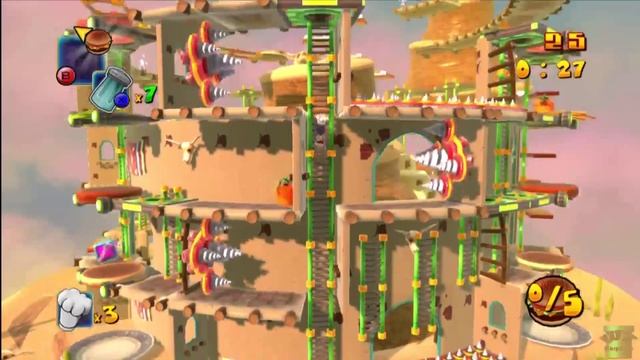 WarpZone Reviews BurgerTime World Tour смотреть онлайн