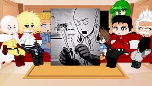 S class react to saitama + saitama