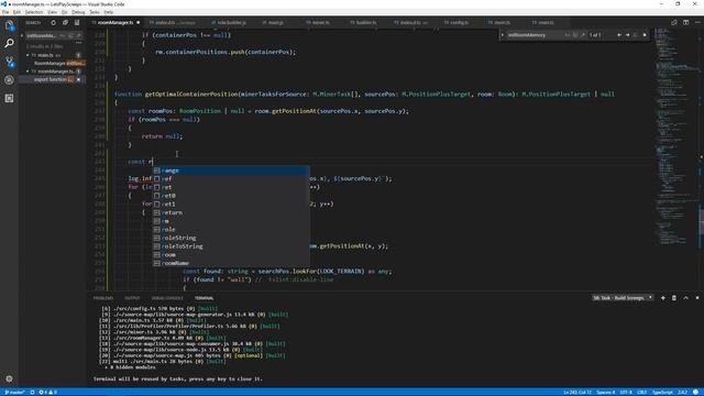 Let's Play Screeps with TypeScript and Visual Studio Code #7