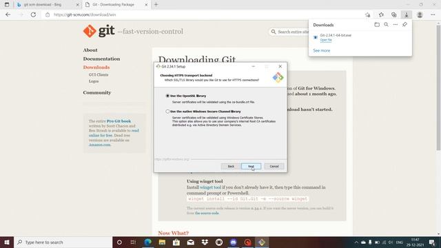 Git Client Installation смотреть онлайн