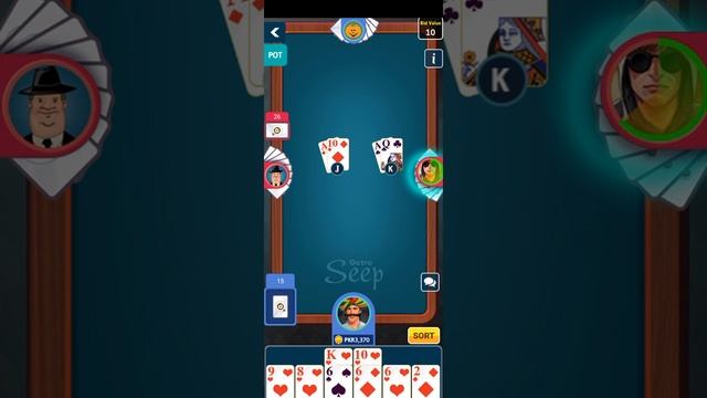 Seep Card Game | How to Play Seep Card Game | Game 1 смотреть онлайн