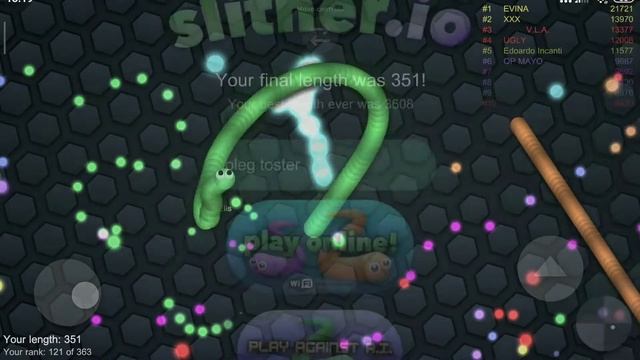 Попробуй не материться челлендж (slither. Io) смотреть онлайн