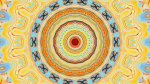 мандала приносящая жизнерадостность, уверенность в себе и в своих силах ?❤️