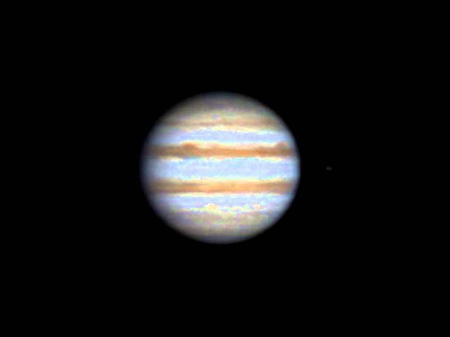 Rotation of Jupiter and Io (14 may 2015, 20:33-22:41, UTC+3)