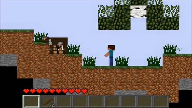 Mine5 Eren Plays: Paper Minecraft (Scratch Game) смотреть онлайн