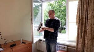 Робот мойщик окон с алиэкспресс. Обзор, тест, распаковка, косяки.